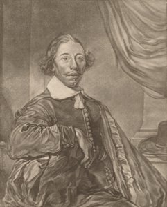 Oturan Bir Adamın Portresi, 1771. by Johannes Kornlein