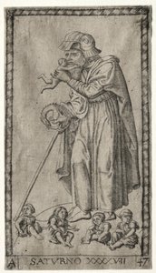 Satürn, 1547. by Johannes Ladenspelder