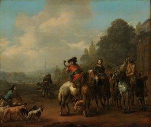 Avdan Dönüş by Johannes Lingelbach