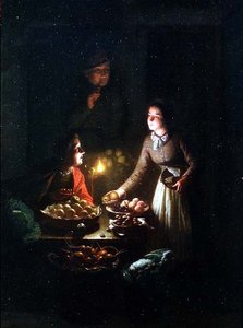 meyve satıcısı by Johannes Rosiere
