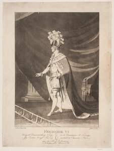 üniformalı Frederik VI by Johannes Senn
