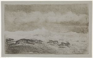 Hazenjacht by Johannes Tavenraat