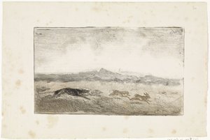 Hazenjacht by Johannes Tavenraat