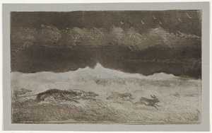 tavşan avı by Johannes Tavenraat