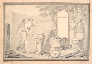 Snorre Sturleson'a başlık vinyet (ed. G. Schiøning): Heimskringla, Cilt. ben, 1778