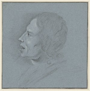 Sanatçı Johannes Ziesenis'in otoportresi by Johannes Ziesenis