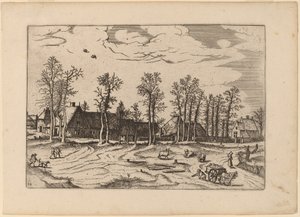 Çiftlikler by Johannes and Lucas van Doetechum after Master of the Small Landscapes