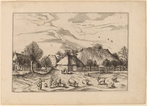 Çiftlikler by Johannes and Lucas van Doetechum after Master of the Small Landscapes