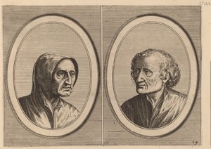"Erlijcke Lyn" ve "Snoepighe Steeve" by Johannes and Lucas van Doetechum after Pieter Bruegel the Elder
