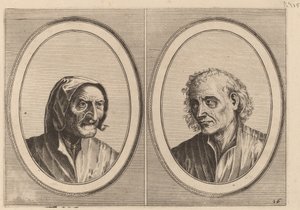"Foockel Frons-muyl" ve "Pietje Sabit Döngü" by Johannes and Lucas van Doetechum after Pieter Bruegel the Elder