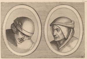 "Houte Klaes" ve "Kommer-stoofs" by Johannes and Lucas van Doetechum after Pieter Bruegel the Elder