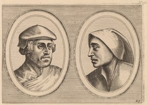 "Samimi Lammert" ve "Deughdighe Geertruyd" by Johannes and Lucas van Doetechum after Pieter Bruegel the Elder
