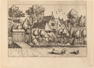 Hendekli Kır Evi by Johannes van Doetechum, the Elder and Lucas
