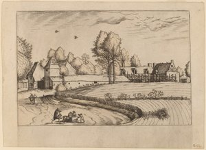 Kır Evleri by Johannes van Doetechum, the Elder and Lucas