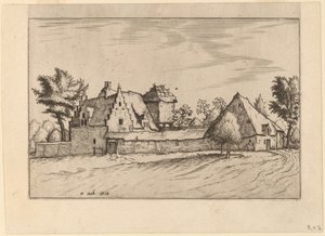 Mahkemede Çiftlikler by Johannes van Doetechum, the Elder and Lucas