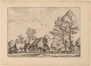 Çekme Kuyusu Olan Büyük Çiftlik by Johannes van Doetechum, the Elder and Lucas