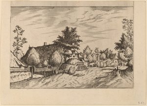 Köy Sokağı by Johannes van Doetechum, the Elder and Lucas