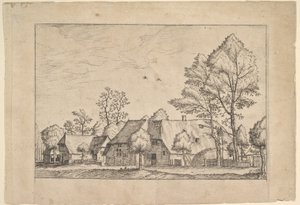 Çiftlik evi ve çiftlik evi simgelerinden Çekme Kuyusu Olan Büyük Çiftlik e..., ca. 1559-61.