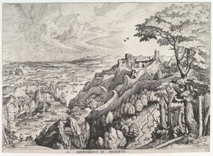 Vahşi Doğada Aziz Jerome, Büyük Manzaralardan Deserto