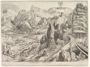 Büyük Manzaralardan Tövbekar Magdalene Magdalena Poenitens, yaklaşık. 1555-56.