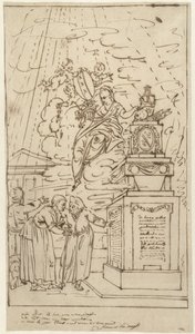 Bir cenaze anıtındaki rakamlar by Johannes van Dregt