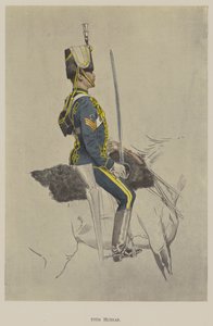 19. Hussar (renkli taş) by John (after) Charlton
