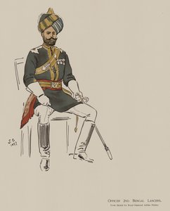 Memur 2 Bengal Lancers (renkli taş)