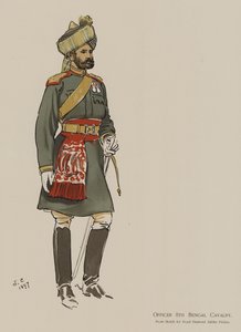 Memur 8. Bengal Süvari (renkli taş)