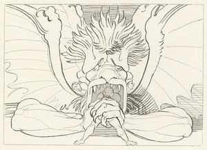 Dis veya Lucifer, Inferno, Canto 34 (gravür)
