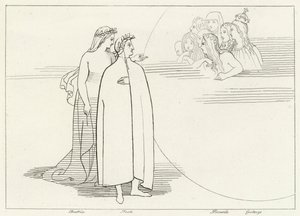 Ay Sakinleri, Cennet, Kanto 3 (gravür) by John (after) Flaxman