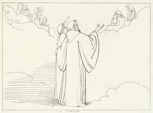 Patriklerin Nişanı, Cennet, Canto 32 (gravür) by John (after) Flaxman