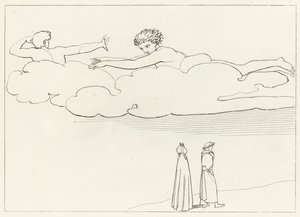 Kıskançlıktan Arınma, Araf, Canto 13 (gravür) by John (after) Flaxman
