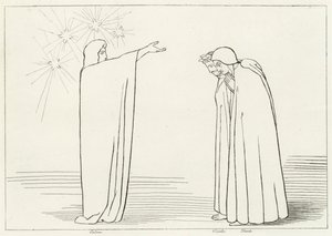 Denetimli Serbestlik Dağı, Araf, Canto 1 (gravür) by John (after) Flaxman