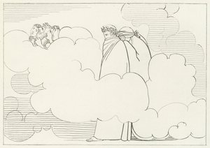 Duman Bölgesi, Araf, Canto 16 (gravür) by John (after) Flaxman