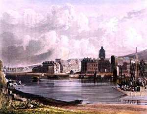 Elbeuf, Daniel Havell (1785-1826) tarafından oyulmuş 