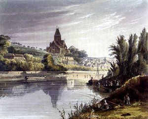 Triel, Thomas Sutherland (d.1785) tarafından oyulmuş 