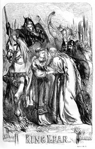 Kral Lear by John (after) Gilbert