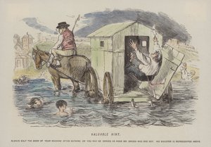 Değerli İpucu (renkli gravür) by John (after) Leech