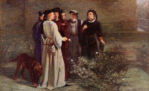 Shakespeare: Kırmızı Gül ve Beyaz, Henry VI, Kısım I, Perde II, Sahne 4 (renkli taş)
