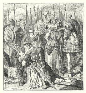 Bir Tartar Baskını (gravür) by John (after) Tenniel