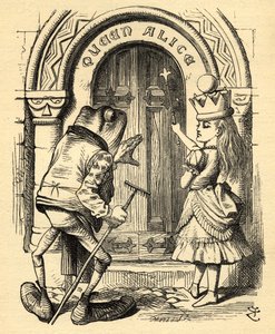 Alice ve Kurbağa, Lewis Carroll (1832-98) tarafından 