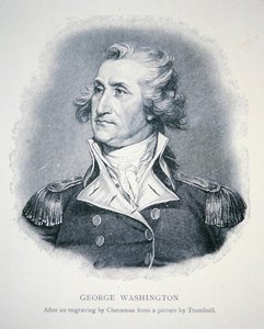 George Washington, Thomas Cheesman (1760-1835) tarafından kazınmış (lito) by John (after) Trumbull