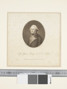 III. Kaptan James King, Francesco Bartolozzi (1727-1815) tarafından oyulmuş, c.1773-84 (gravür)