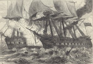 Deniz Savaşı (lito) by Walter Charles Mills