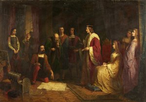 Cabot ve Oğlu Sebastian, Henry VII Mahkemesinde, 1862