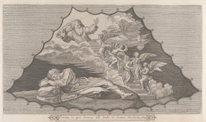 Jacob ve Göksel Merdiven by John Alexander