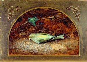 Ölü Linnet by John Atkinson Grimshaw