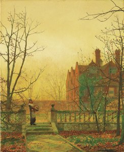 Sonbahar Altın by John Atkinson Grimshaw