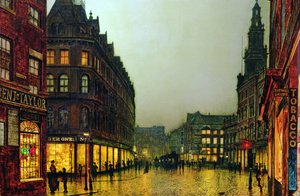 Domuz Yolu, Leeds by John Atkinson Grimshaw