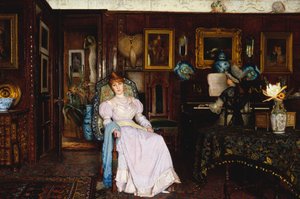 Güzel Evim by John Atkinson Grimshaw